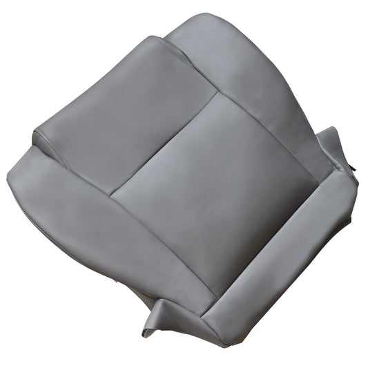 For 2007-2013 Toyota Tundra Work Truck Driver Bottom Leather Seat Cover Gray