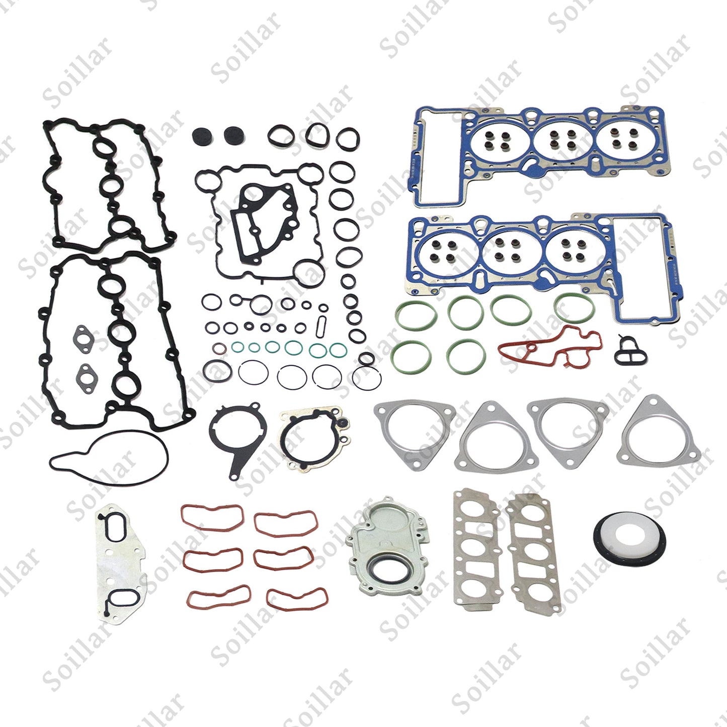 Engine Gaskets Seals Kit Set For VW Touareg AUDI A4 Quattro Q5 Q7 S4 S5 V6 3.0T