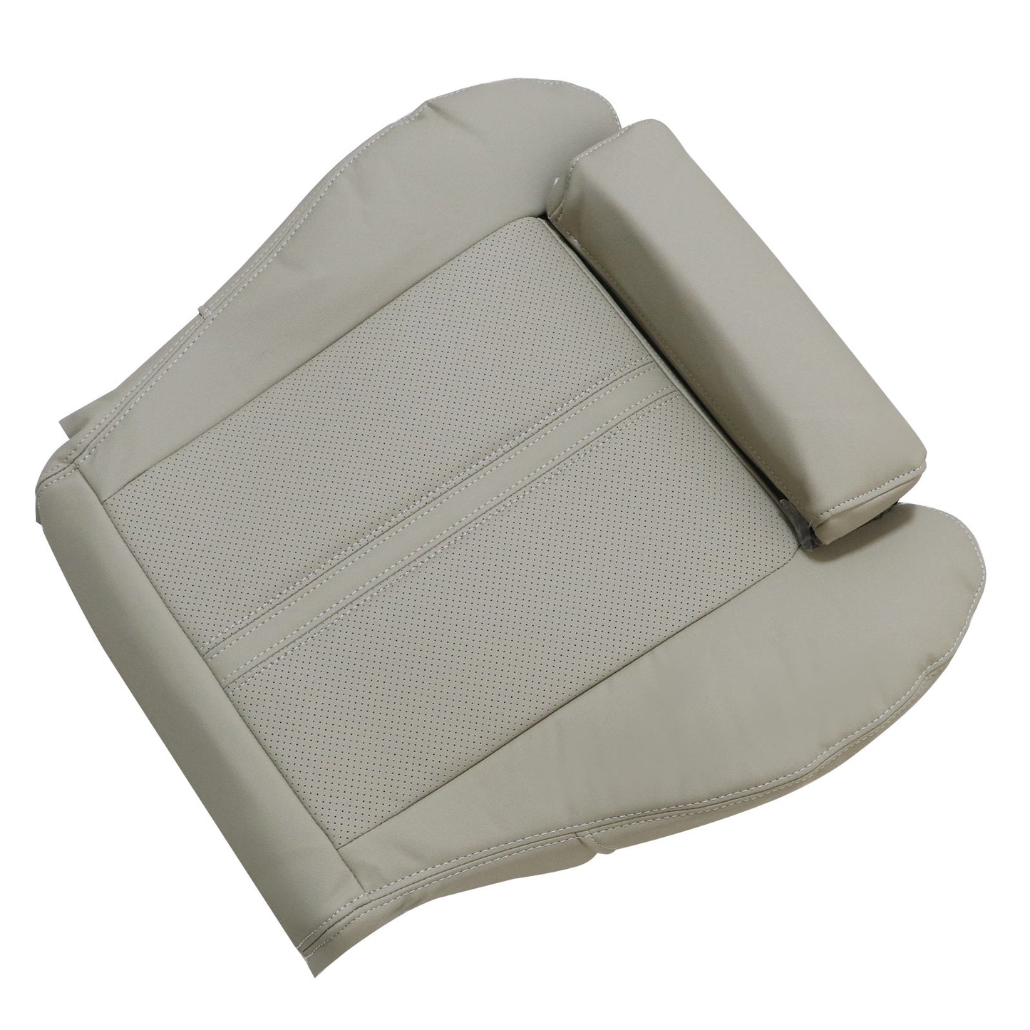 For 2010-2016 Cadillac SRX Front Driver Bottom Leather Seat Cover Tan