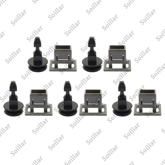 5 Sets Car Striker Engine Bulkhead Cover Retainer Clips For 18-24 Honda Odyssey