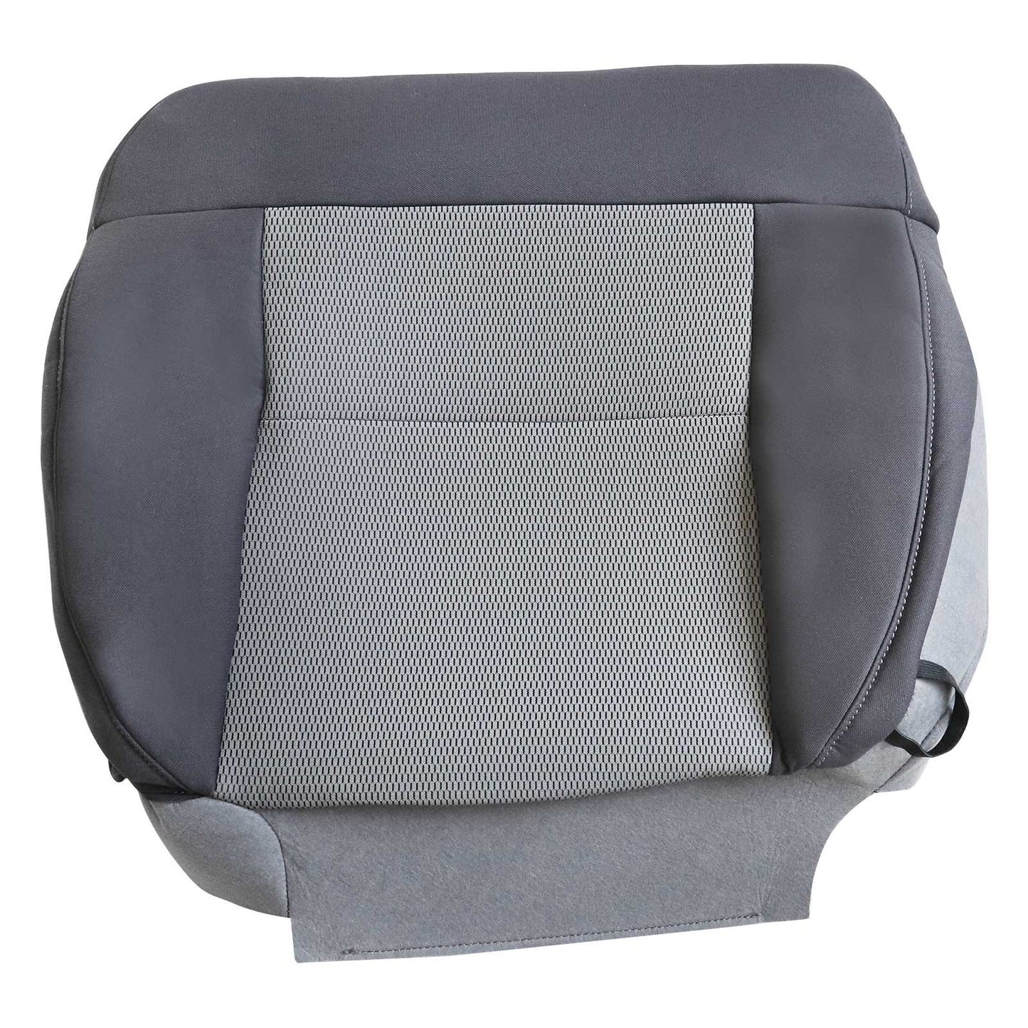2004-2008 For Ford F150 XLT STX FX4 Front Driver & Passenger Bottom & Top Cloth Seat Cover Dark Gray