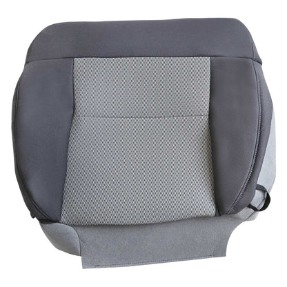 2004-2008 For Ford F150 XLT STX FX4 Front Driver & Passenger Bottom & Top Cloth Seat Cover Dark Gray
