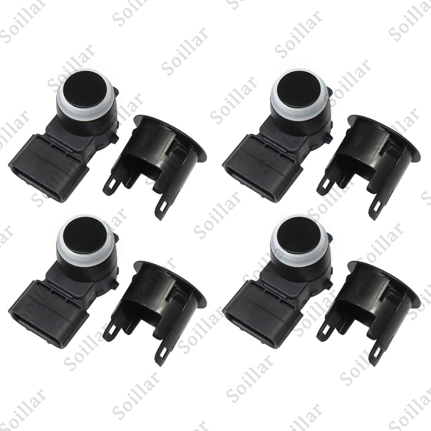 39680-TZ5-A01 Bumper Parking Sensor & Retainer For Acura MDX RLX 2014-2016 4Pcs