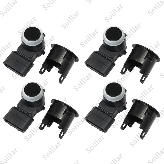39680-TZ5-A01 Bumper Parking Sensor & Retainer For Acura MDX RLX 2014-2016 4Pcs