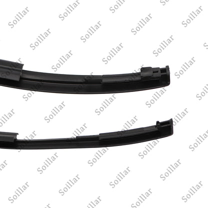 Black High Quality Roof Trim Molding Kit Fit for 06-2016 Toyota Yaris Hatchback