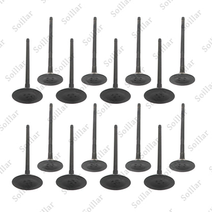 Exhaust Intake Valve Kit Fit 2009-17 Toyota Lexus Scion 2.5L 2.7L 3.5L DOHC 16V