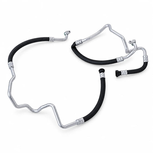 2x Engine Oil Cooler Hose Pipe Inlet & Outlet For BMW 535i 640i