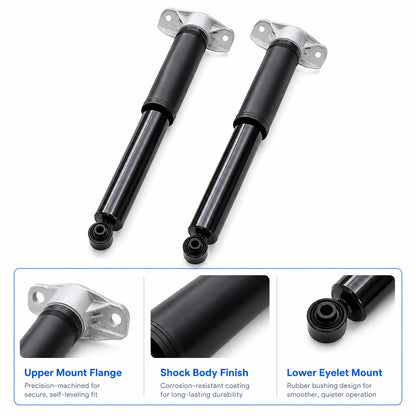 2PCS Self Leveling Rear L+R Shock Absorbers For 2020-2023 Hyundai Palisade 3.8L V6 GAS