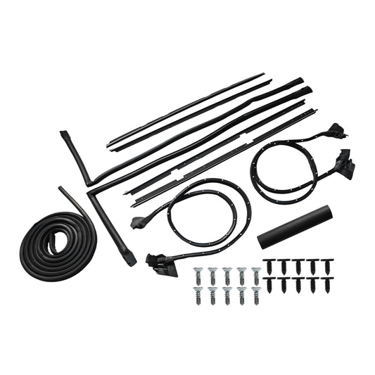 9pcs For 78-81 Chevrolet Malibu LeMans Complete Weatherstripping Seals Kit
