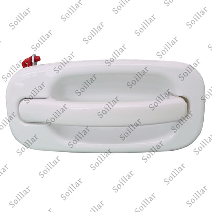 Front Passenger Side Olympic White Door Handle For Silverado Sierra 1999-2007