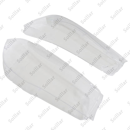 Fit BMW X5 F15 F16 X6 2014-2018 Pair Headlight Headlamp Lens Cover Replacement