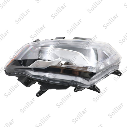 Headlight LED Left Driver Side Headlamp Assembly For 2014 2015 2016 Nissan Rogue