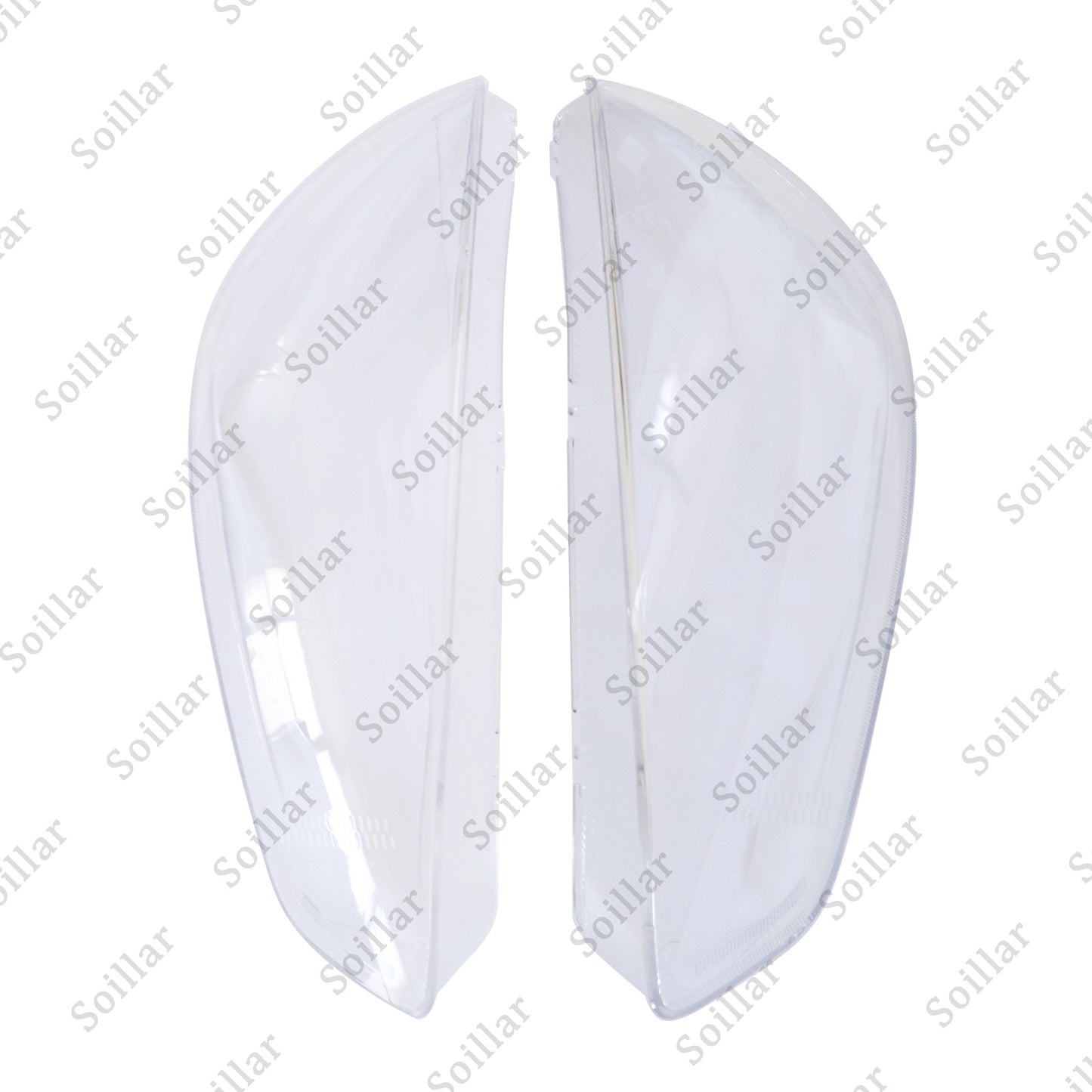 Both Side Headlight Clear Lens Cover + Sealant Fit Ford Focus 2015-2018 ST RS