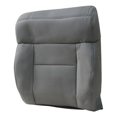 Front Driver & Passenger Bottom & Top Cloth Seat Cover Flint Gray 2004-2008 For Ford F-150 Lariat XL XLT STX FX4