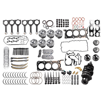 G6DH 3.3L Engine Rebuild Overhaul Kit w/ Crankshaft Rods Timing For HYUNDAI KIA
