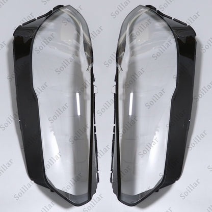 Pair Headlight Lens Headlamp Cover For BMW X5 X6 G05 G06 2018-2021 Left & Right