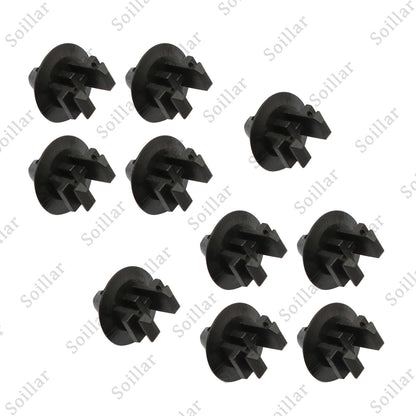 10Pcs Cowl Panel Grille Retainer Clips W708771-S300 For Ford F-150 Super Duty