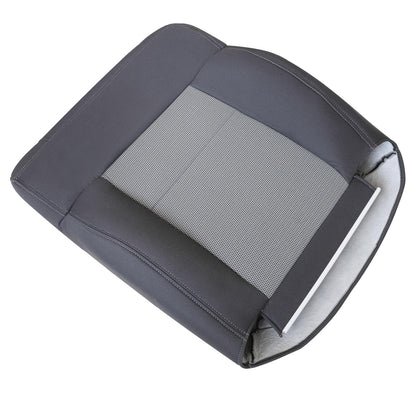 2004-2008 For Ford F150 XLT STX FX4 Front Driver & Passenger Bottom & Top Cloth Seat Cover Dark Gray