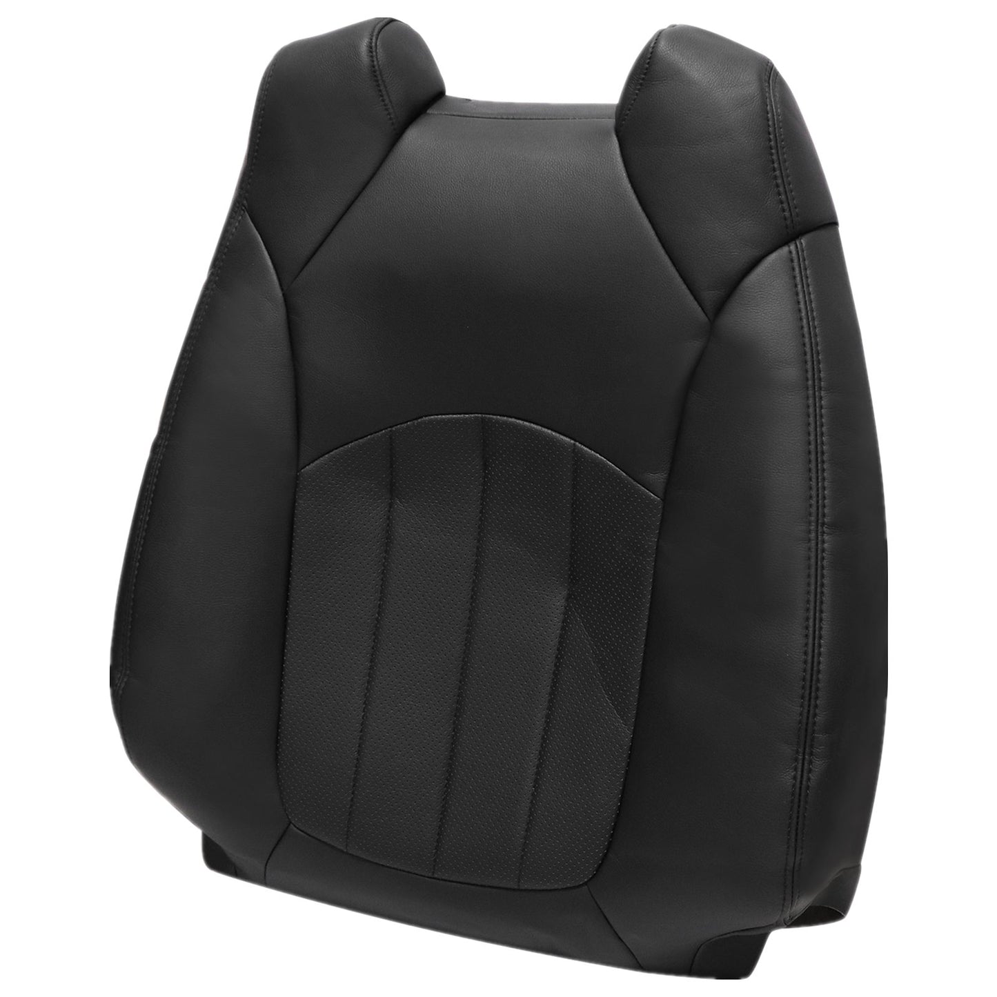For 2008-2012 Buick Enclave Both Side Bottom & Top Leather Seat Cover Black 4PCS