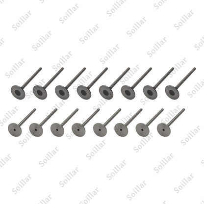 16PCS Intake Exhaust Valves Fit For 2011-2019 Buick Cadillac Chevrolet 1.4L DOHC