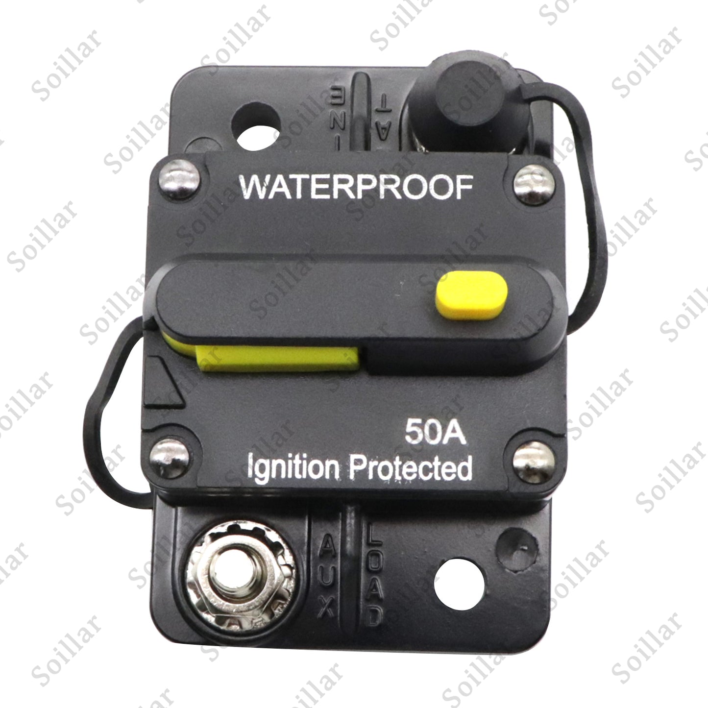50AMP 12V DC Circuit Breaker Reset Car Auto Marine Stereo Audio FuseInverter