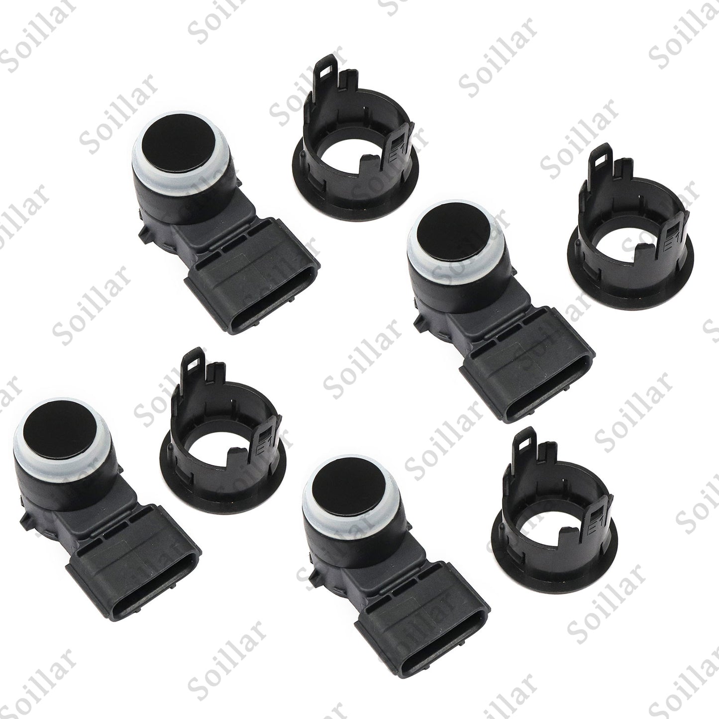 39680-TZ5-A01 Bumper Parking Sensor & Retainer For Acura MDX RLX 2014-2016 4Pcs