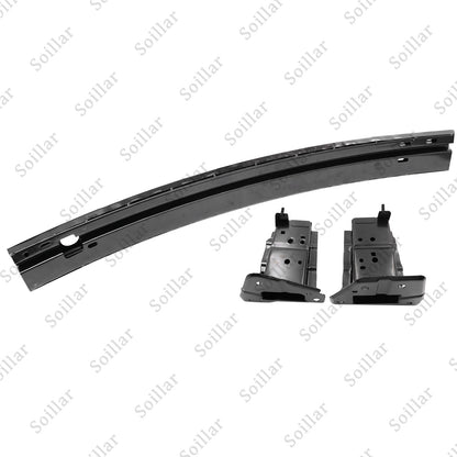 Front Black Bumper Reinforcement+Brackets For Nissan Sentra 2013-2019 NI1006241