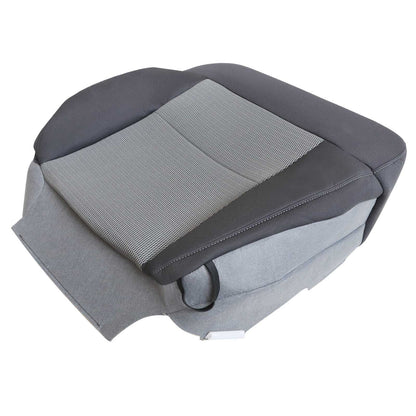2004-2008 For Ford F150 XLT STX FX4 Front Driver & Passenger Bottom & Top Cloth Seat Cover Dark Gray