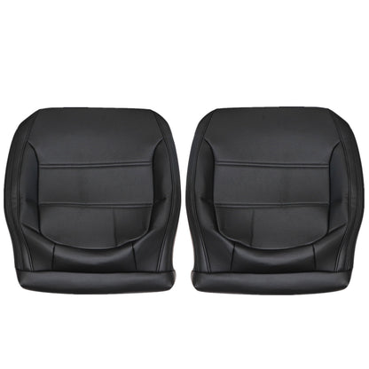 Fit For 2011-2017 Volkswagen Jetta Front Bottom Leather Seat Cover Black
