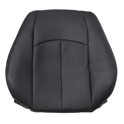 For 2003-2009 Mercedes Benz E63 E280 E300 E320 E350 E500 E550 Driver Bottom & Top PERFORATED Leather Seat Cover Black