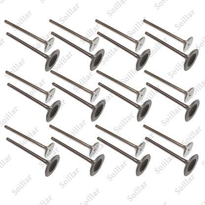 Engine Exhaust Intake Valves Fit For Mercedes Benz C350 E350 R350 S350 3.5L
