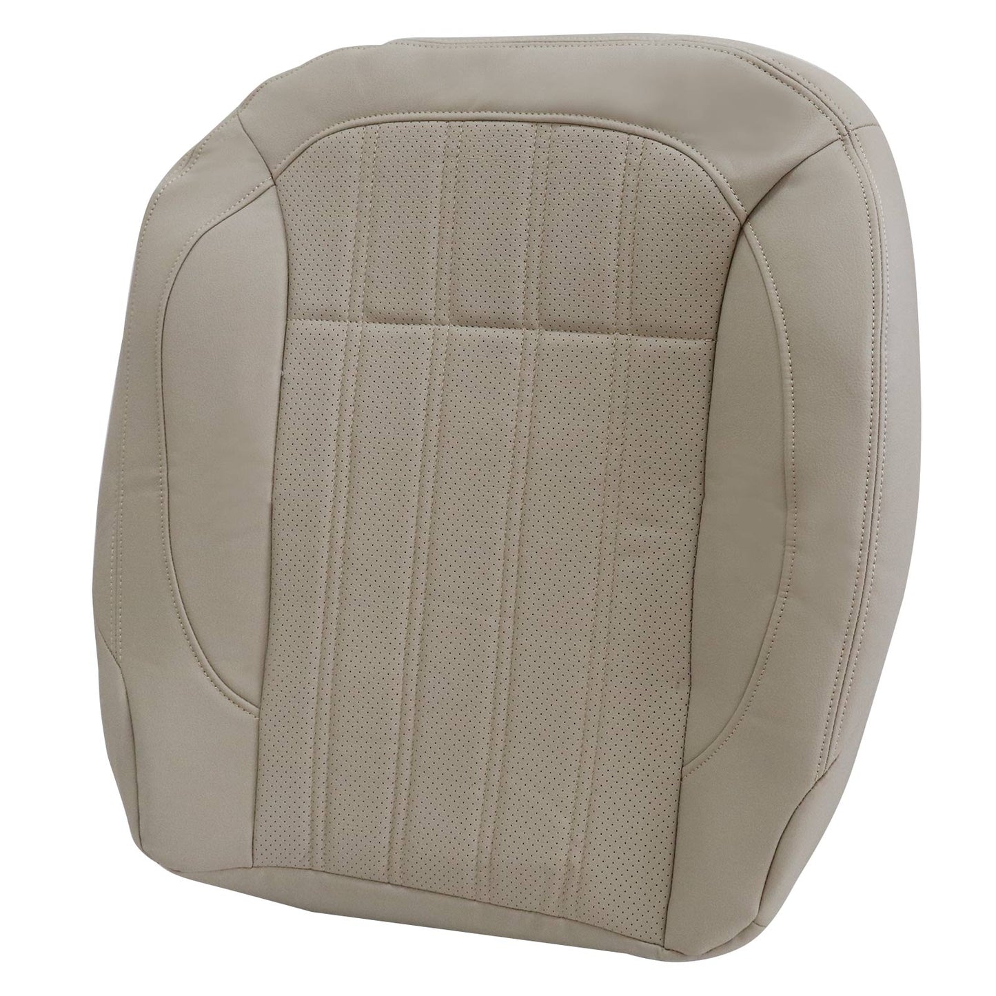 For 2013-2016 Mercedes Benz GL350 GL450 Front Driver Bottom Leather Seat Cover Tan