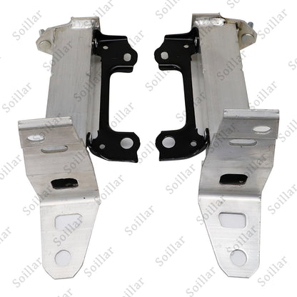 Front Driver and Passenger Side Bumper Bracket Set For Toyota RAV4 2019-2021