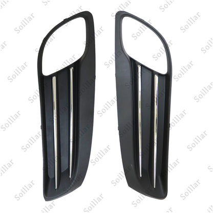 New Fog Lamp Covers Black Set LH+RH For Hyundai Genesis Coupe 2010-2012