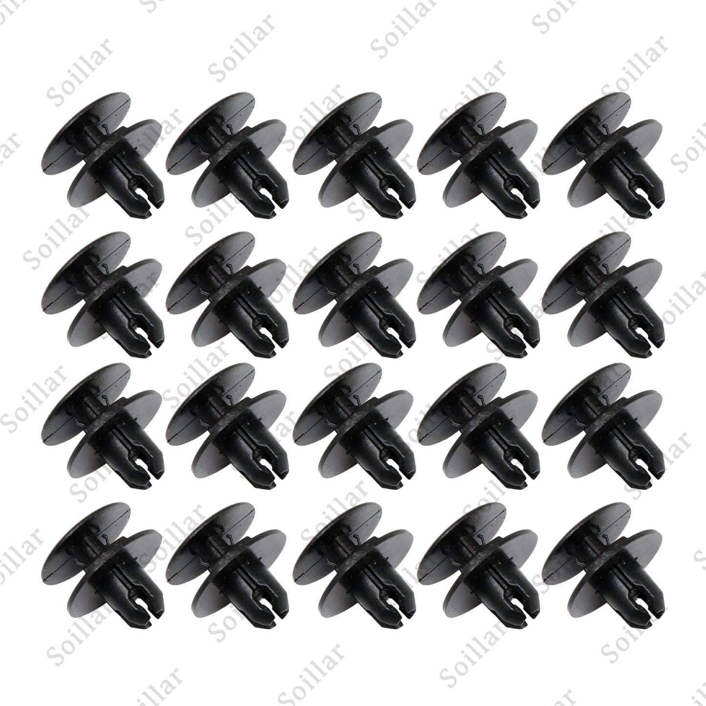 100 Pcs Fender Push Type Retainer Clips 91501-TRO-003 Fits for Honda Acura NEW