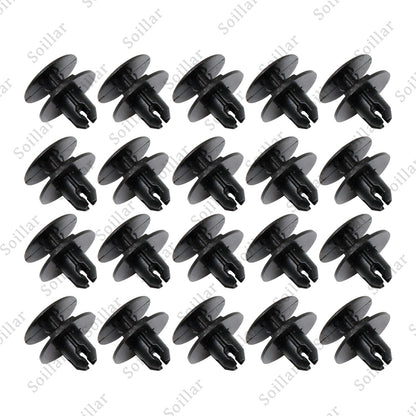 100 Pcs Fender Push Type Retainer Clips 91501-TRO-003 Fits for Honda Acura NEW