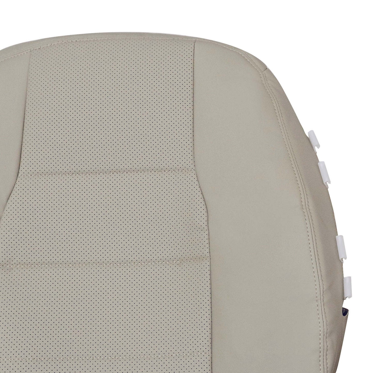 For 2008-2014 Mercedes Benz C250 C300 C350 Driver Top Replacement Leather Seat Cover Tan