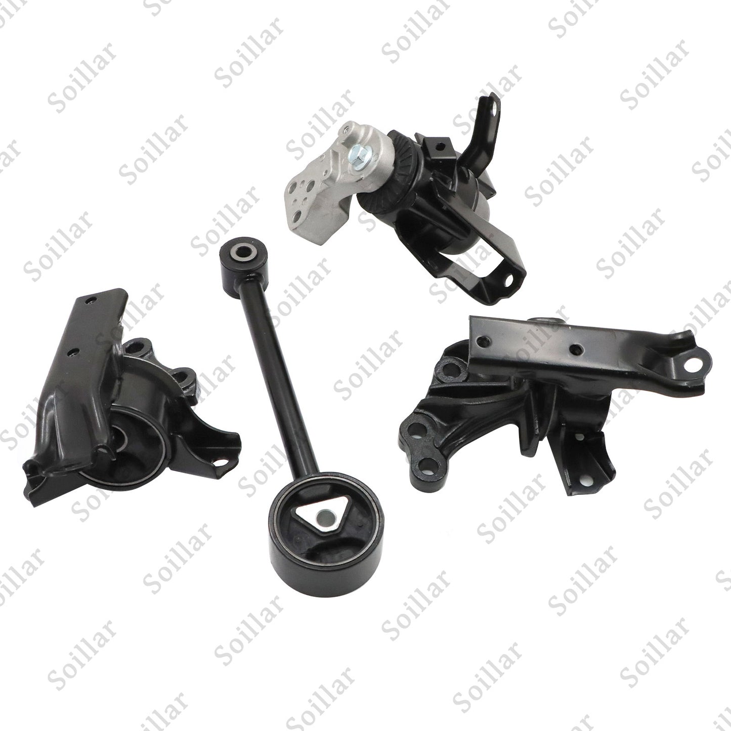 4 Pcs Engine Motor & Trans Mounts Set For 2017-2022 Mitsubishi Mirage G4 1.2L