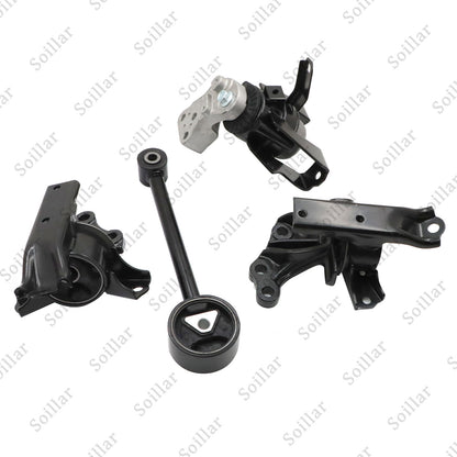 4 Pcs Engine Motor & Trans Mounts Set For 2017-2022 Mitsubishi Mirage G4 1.2L