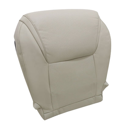For 2008-2015 Lexus LX570 Front Driver & Passenger Bottom & Top Perforated Leather Seat Cover Tan