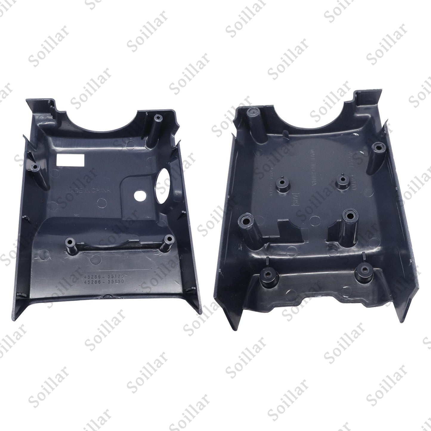 2x Blue Steering Column Cover Fit For 1979-1982 Toyota Pickup Hilux NO TILT