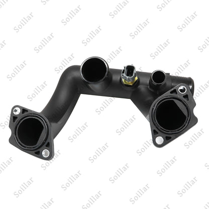Thermostat Cover Outlet Pipe w/Sensor Fit Jaguar Vanden Plas XJ8 & XK8 USA