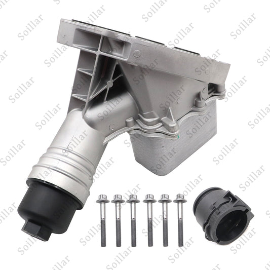 Aluminum Oil Cooler Filter Housing for BMW B58 340i 440i 540i 740i xDrive 3.0L
