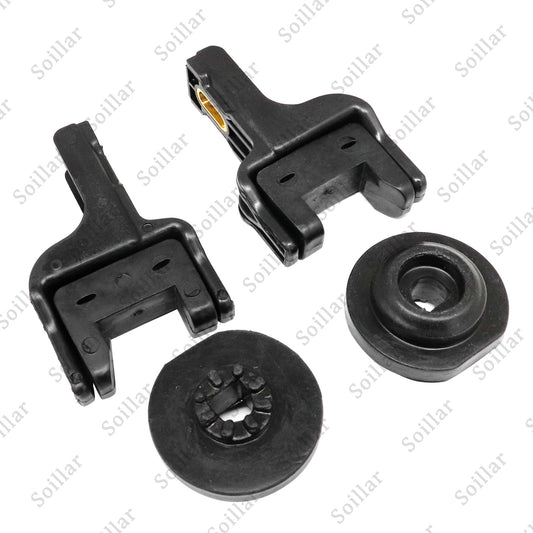 4Pcs For Dodge Charger Challenger 2008-2021 Upper+Lower Radiator Isolator Mounts