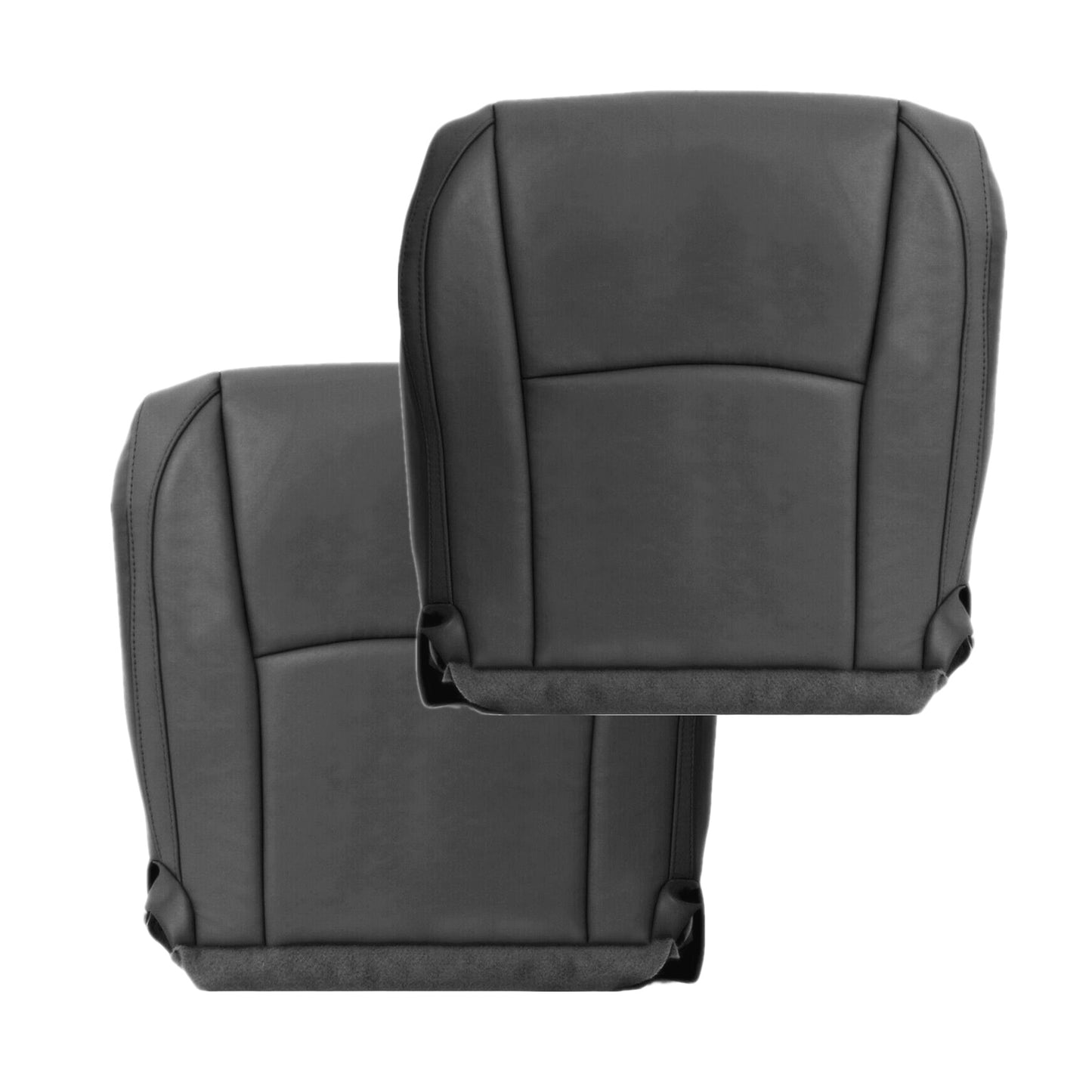 For 2004-2009 Lexus RX330 RX350 RX400 Front Side Bottom Leather Seat Cover Black