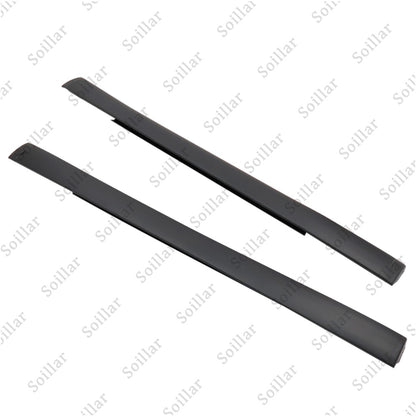 2 Roof Molding Drip Weatherstrip For 09-11 Venza Base 12-15 Venza LE Limited XLE