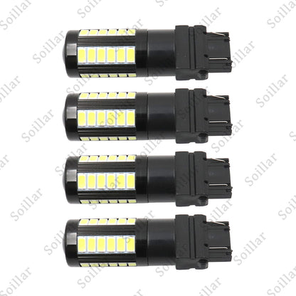 For Chevy Silverado1500 2500 Switchback 6000K LED Turn Signal Light Bulb 4PCS