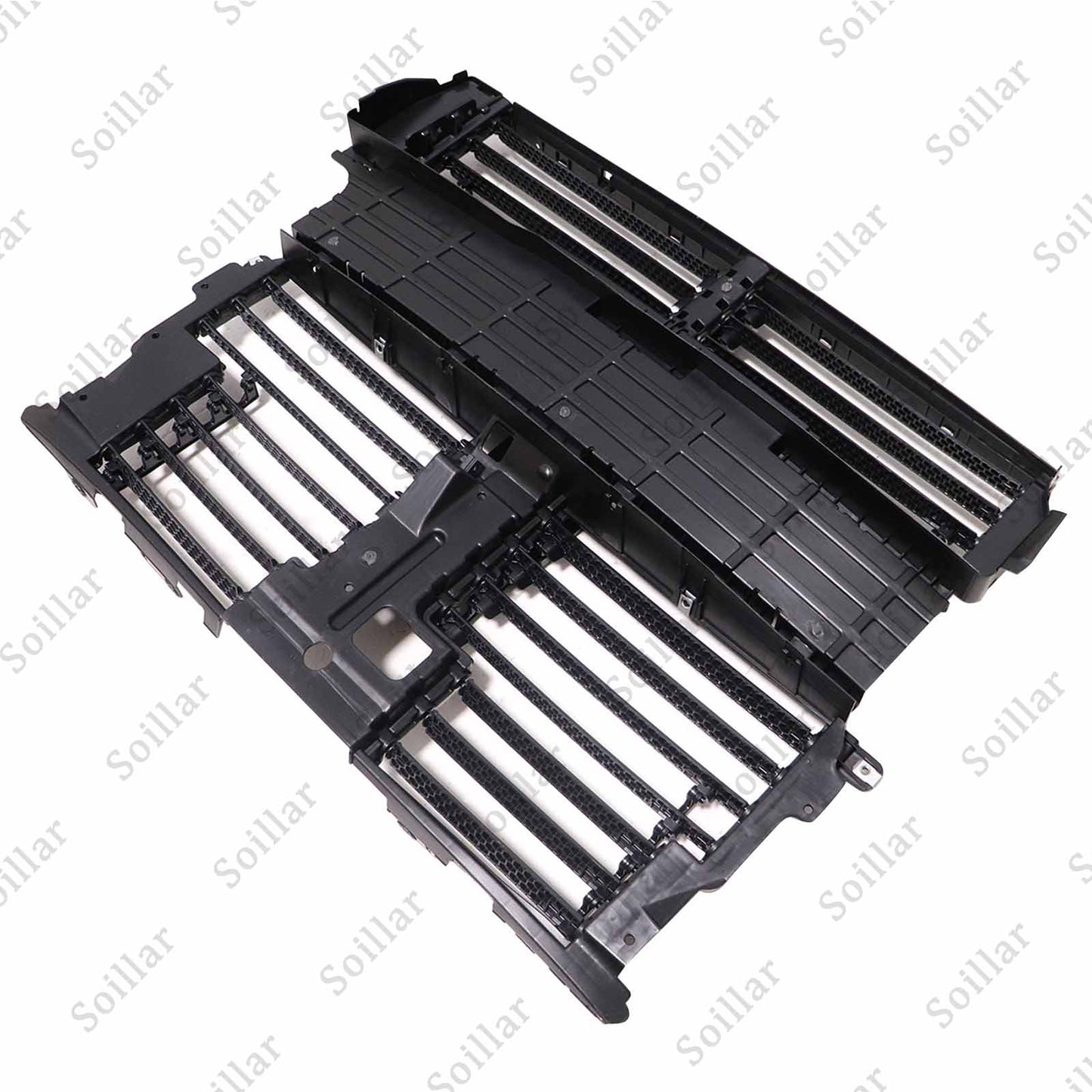 Active Grille Shutter w/ Motor Assembly for Ford Edge 2015 2016 2017 2018 Black