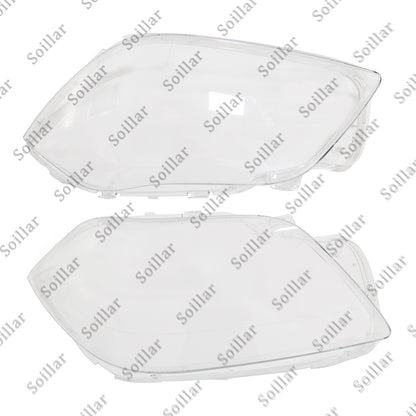 2X Headlamp Headlight Lens Cover LH+RH For Mercedes-Benz GL-Class X166 12-16