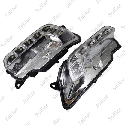 LED DRL Fog Lights Driving Lamps for Mercedes Benz E350 E550 E26 AMG 2010-2016